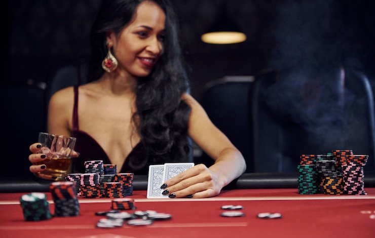 Interface meja live blackjack